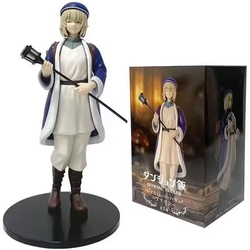 In Stock In Stock 18cm Anime Dungeon Meshi Marcille Donato Farin Figure Standing Parade PVC Model Toy Gift Action Figure Doll