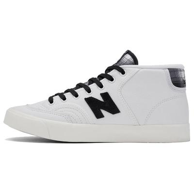 NB 213 Casual Durable Lightweight Breathable Mid-Top Skate Shoes Unisex Skate Shoes White Black NM213PLD