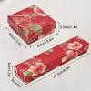 1Pc Rectangle Practical Cardboard Gift Printed Antique Style Packaging Box Hair Accessory Box Jewelry Box