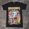 Cristiano Ronaldo Fotbalové Grafické Tričko Evropské a Americké Léto Nové Pánské a Dámské Čistě Bavlněné Top