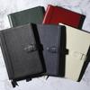 B6 Slim Leather Notebook Cover for College Pen and Card 5 Colors NC0 [BLUE SINCERE] Notebooks, Holder, Bookmark, Slots, / (Retro Camel)