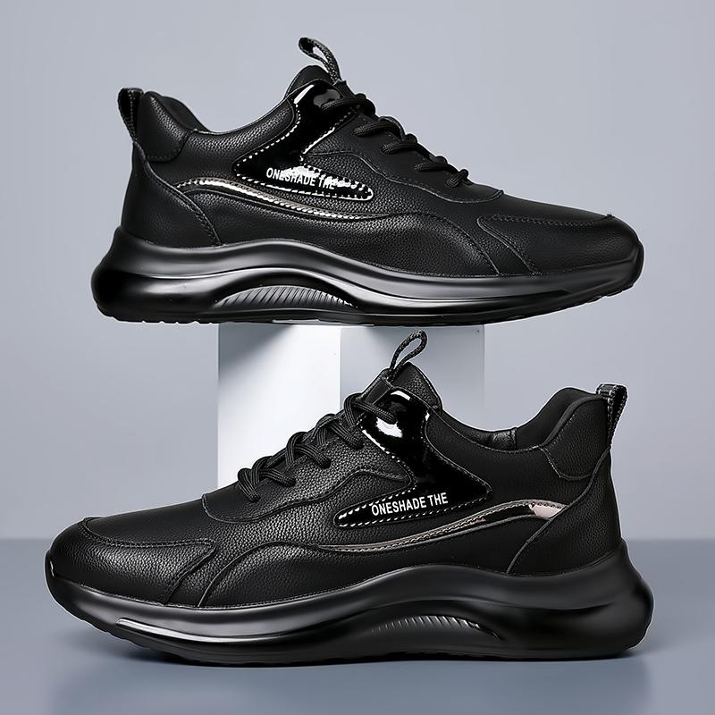 Fashion Shoes Men Genuine Leather Casual Shoes Brand Fashion Sneakers Men Black Designer Shoes Soft Men Sneakers Mocasine Hombre