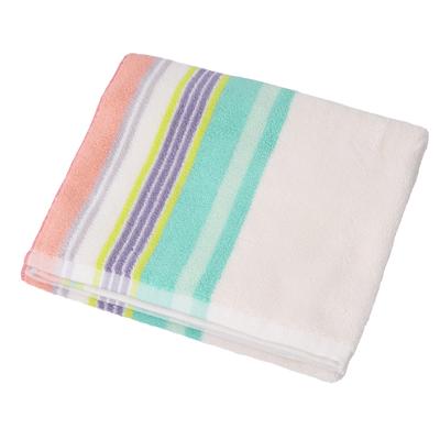 Nishikawa Mousse Puff Bath Towel 65 X Fluffier with Each Unique Puffy Cotton for Excellent Soft and Made In Imabari Pink TT13403001 120cm, Washable,