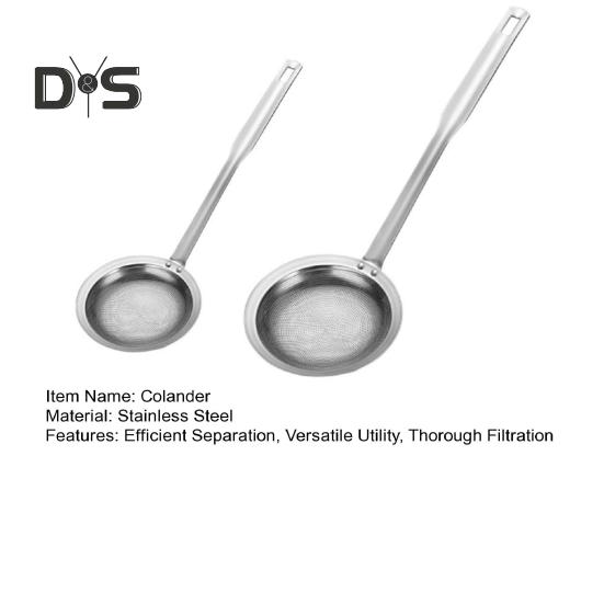 1/2 szt. Stal nierdzewna Drobnooczkowy durszlak Łyżka Cedzak Filtr do oleju Cedzak do żywności z uchwytem Bardzo drobny cedzak Gadżet kuchenny do zup i