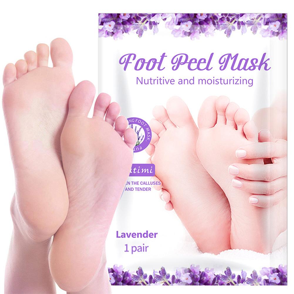 2pcs Smooth Barbs Foot Mask Remove Cutin Magic Skin Peeling Feet Socks Gels