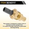 REPAIROCK For Toyota Pickup 1993-1995 Temperature Sensor Temperature Sensor Sensor Unit Sensor No.8342016040 Gold Tone