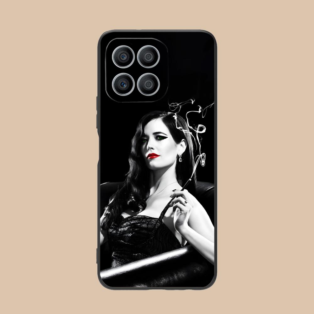 Eva Green Matte TPU Mobile Phone Case for Honor 90 80 70 60 50 30 20 10 9 8 7 Pro S SE Lite 5G Colorful Printing Cover