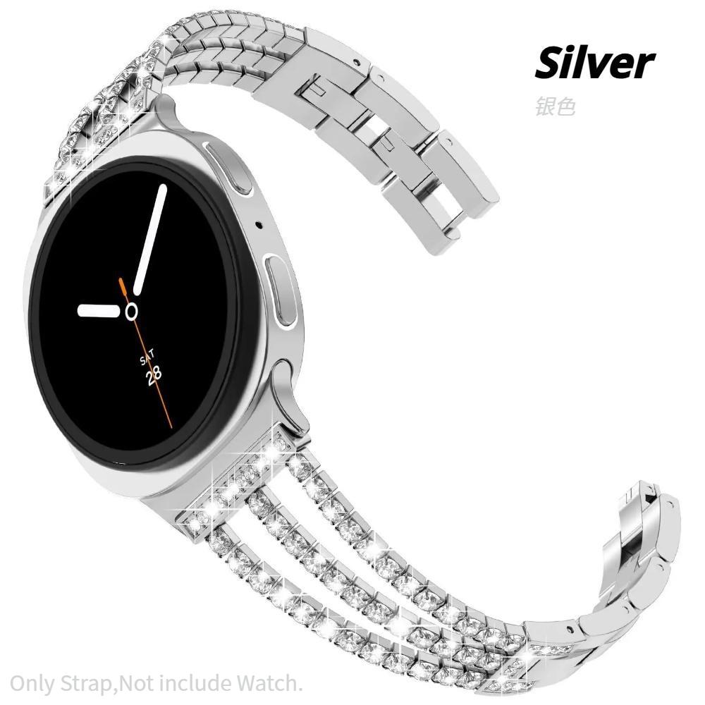 Diamantarmband für Samsung Galaxy Watch8/9 44mm 40mm Luxuriöses Metallarmband für Damen für Samsung Galaxy 8 Classic 46mm Correa