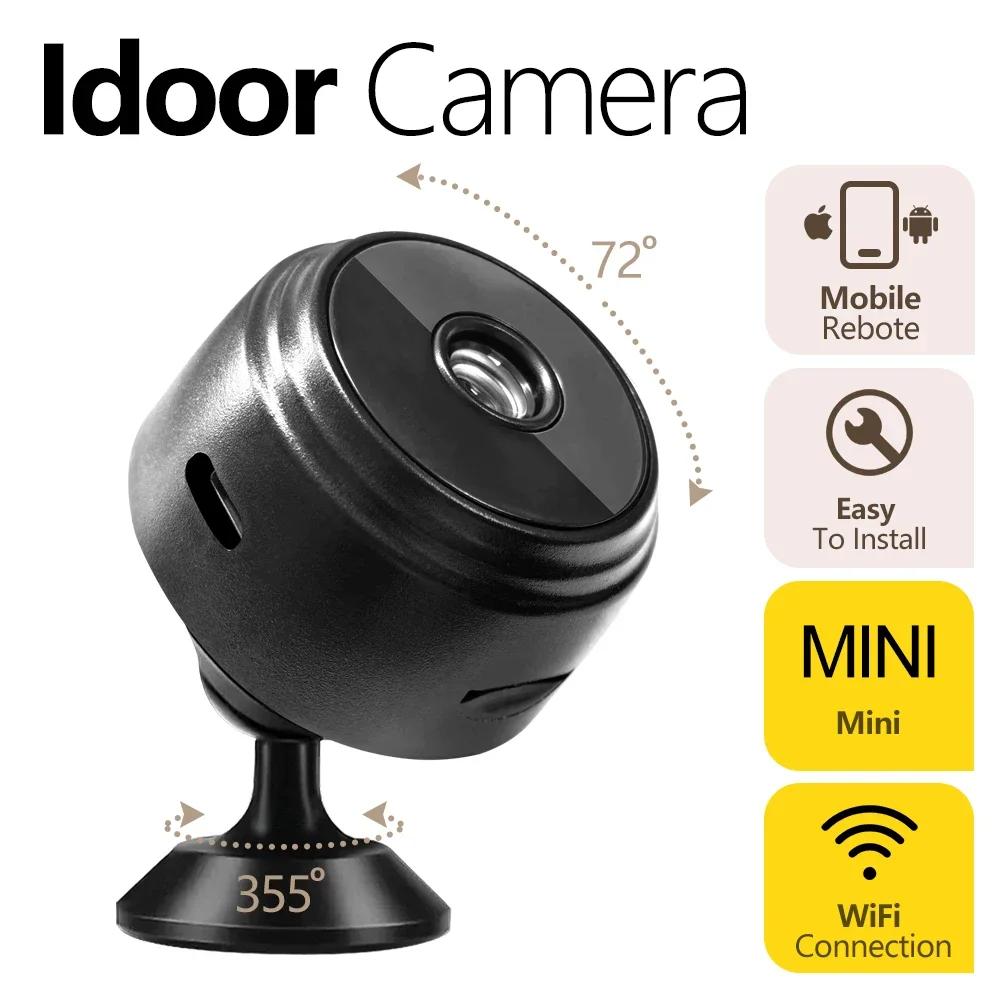 Wifi Mini Camera 1080P HD Wireless Security Surveillance with Night Vision Remote Monitoring for Smart Home Mini DV Cam