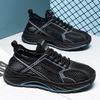 Men's Shoes Hollow Breathable Mesh Shoes Outdoor Casual Sports Shoes Men's Summer Height-increasing Thick-soled Trendy Shoes