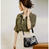 3 Layers Women Handbag Purses Luxury Designer Patent Leather Shoulder Messenger Bags for Female Vintage Crocodile Summer Sac