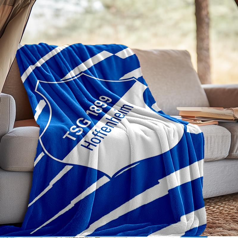 Hoffen-heim Crest Blanket Lightweight Ideal Bedding Blanket Perfect for Travel, Camping, Living Rooms, Offices, Sofas, Fan Christmas gift