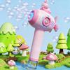 1Pc Sanrio Electric Bubble Stick, Fully Automatic Handheld Light Bubble Machine Toy, Suitable For Holiday Gifts
