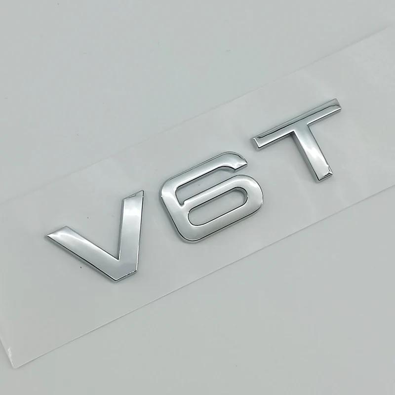 2026 3D ABS Car Sticker TDI TFSI V6T V8T V10 W12 Logo Emblem Trunk Badge Decal For Audi A3 A4 A5 A6 A8 Q3 Q4 Q5 Q6 Q7 Q8 Accessories