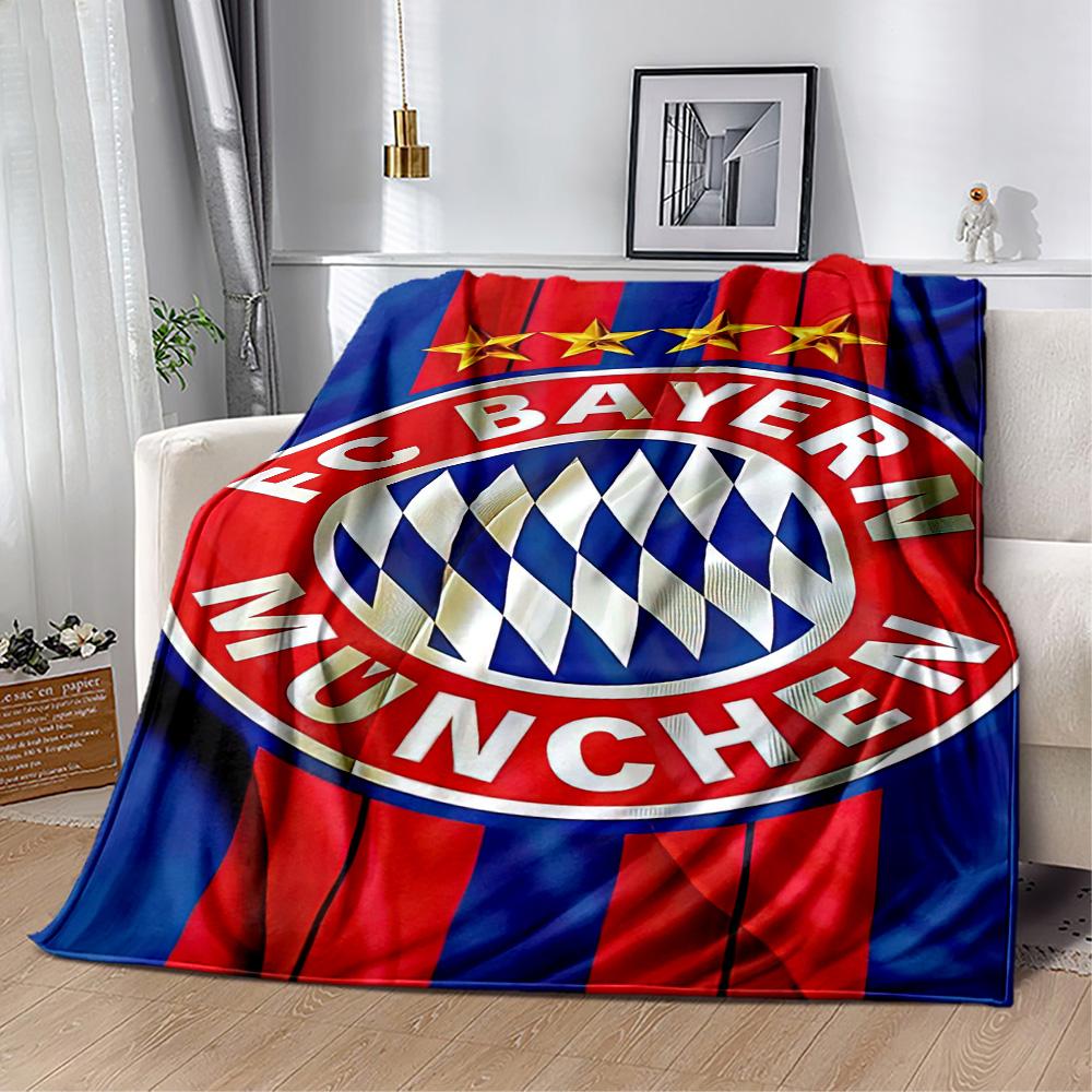 Bayern Munich Blanket Ultra-Soft Great for Picnics Chair Couch for All Seasons Stylish Decor Ideal Gift For Birthday Valentine'S Day