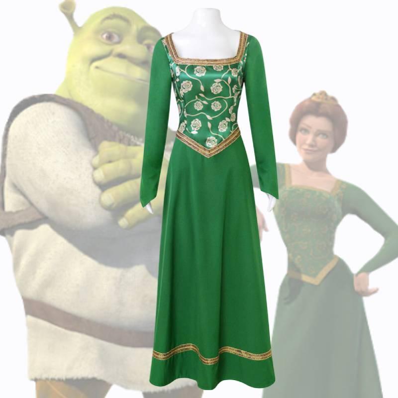 Shrek Princess Fiona Costume For Halloween Cosplay