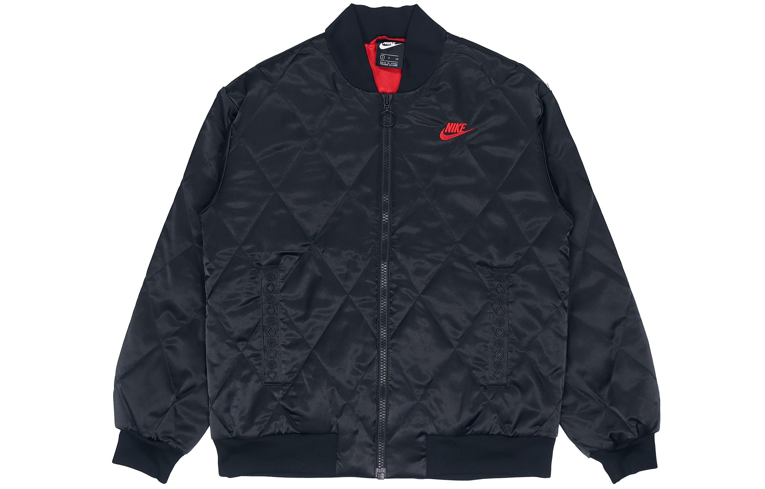 Nike Puffer Jackets Women s Black Stand Collar Moderate Other CU3664-010 M