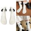 Womens Crew Socks ,LightWeight Thin Casual Calf Socks Cute Dog Ear Animal Socks Cotton Soft Stockings