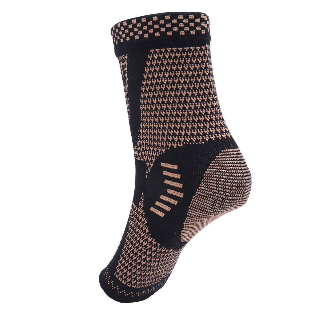 Atmungsaktive elastische gestrickte Knöchelbandage Kompressionshülse zur Verletzungserholung GelenkschmerzenM