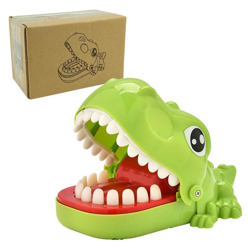 Jucării cu dinți de crocodil mușcă degetul joc de petrecere multiplayer recuzită pentru farsă truc mușcă de mână jucărie decompresie antistres