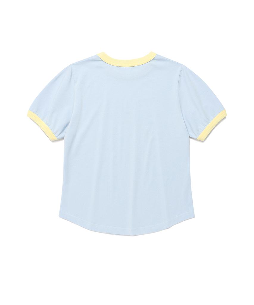 CAVISH W Invader Ringer Ss Tee Blue(Cv2Fmft511A)