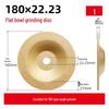 Brazed Cup-Shaped Grinding Disc for Cast Iron - German Brazing Process