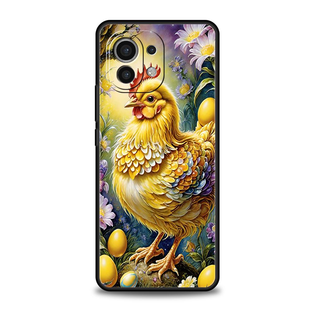

Phone Case Cover for Xiaomi Poco F7 F6 F5 F4 F3 X7 X6 X5 X4 X3 NFC M4 C51 C55 GT Pro 5G Soft TPU Fundas Cock Rooster Chicken Bag Poco X3 GT