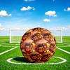 1pc African Sunset Elephant Size 5 Soccer Ball Professional Match Training Football Indoor &Outdoor Sports Ball Lightweight Durable c6568