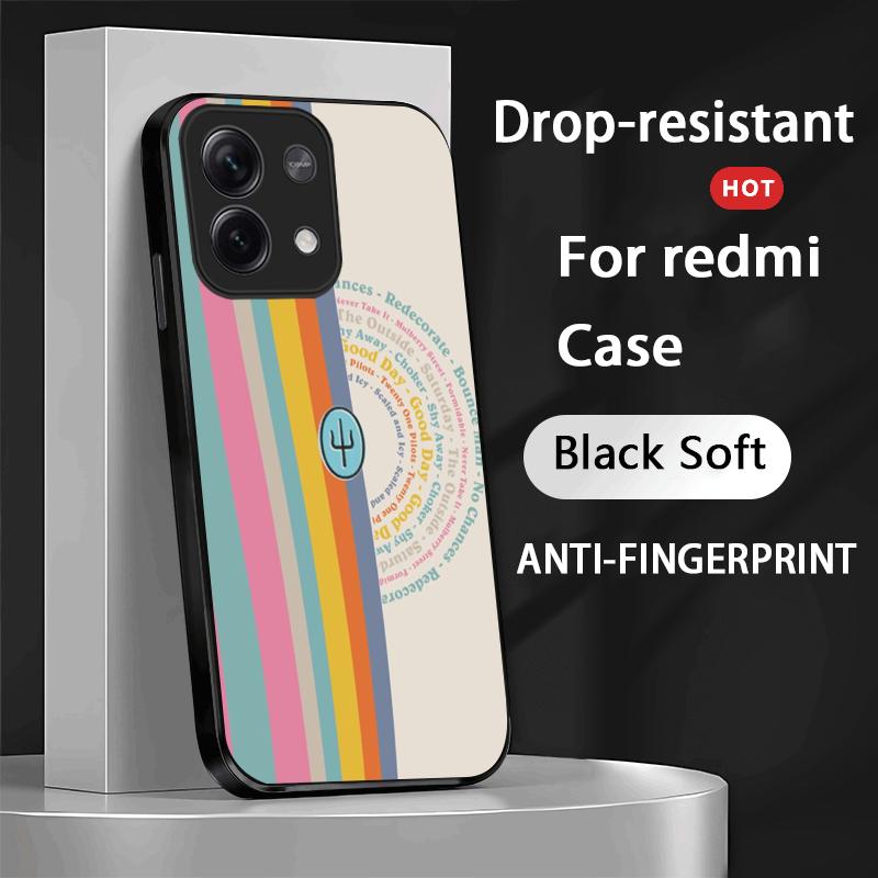 Cool 21-one pilot Phone Case For Xiaomi Redmi Note 13,12,11, 10 Pro Plus S, 5G, 12S, Soft Black Phone Cover