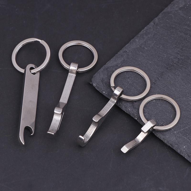 Edc Gear Mini Lightweight Bottle Beer Opener Keyring Pocket Tool Utility Gadget Outdoor Camp Hike Camping Gear Key Chains
