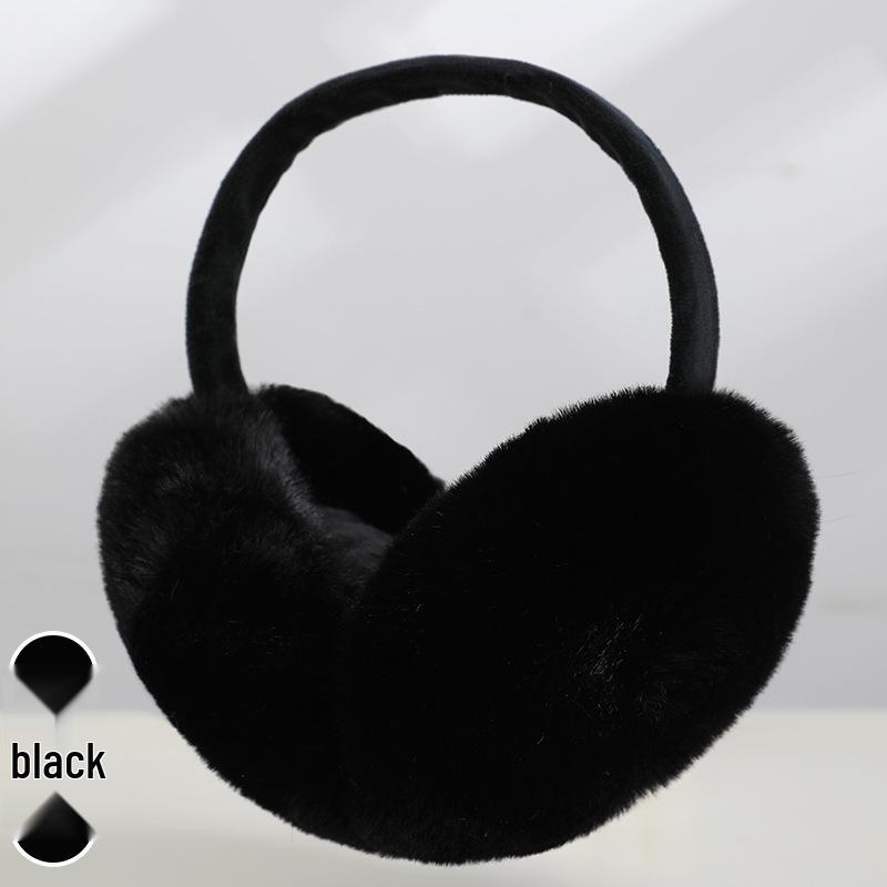 Riya Yanxuan Foldable Windproof Winter Earmuffs with Detachable Headband for Men and Women