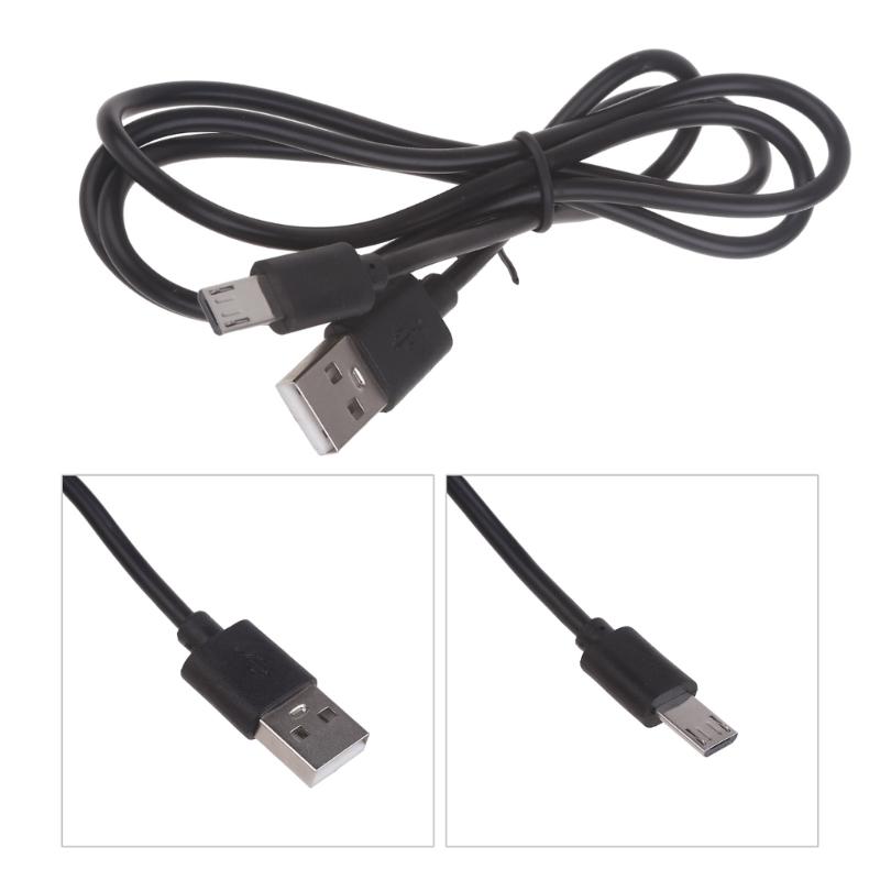 Durable USB to Micro USB Male Cable Extended Charger Cable 1m/3.3ft 10mm Extended Length Tip for Power & Data Transfer