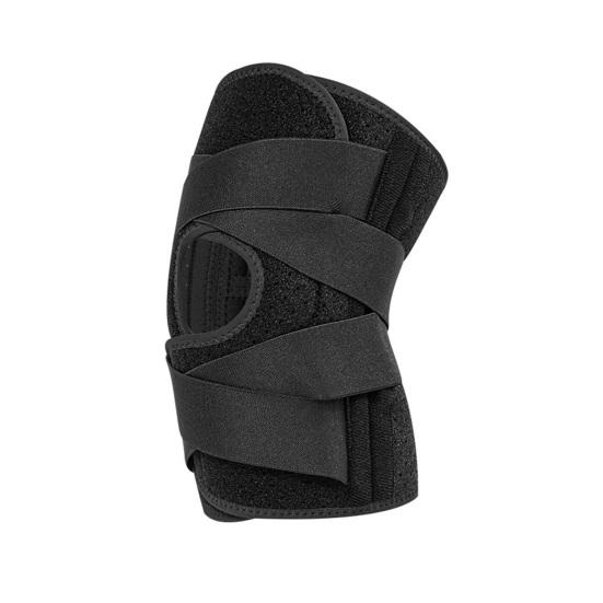 

Sports Knee Pad Pre-Shaped Arc Knee Injury Prevention Sleeve with Silicone Anti-Slip Strip Adjustable