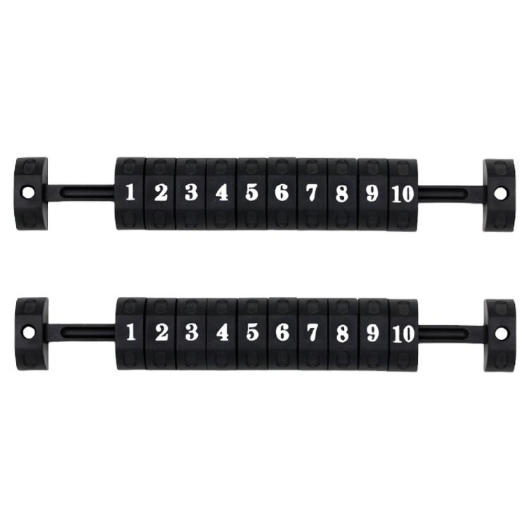 2Pcs Desktop Games Scoring Counters Table Football Counter 10 Numbers Scoring Score Counter Indicator Score Keepers