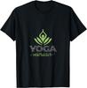 Yoga Instructor Graphic Tee Breathable Cotton TShirt Namaste Meditation Casual Wear