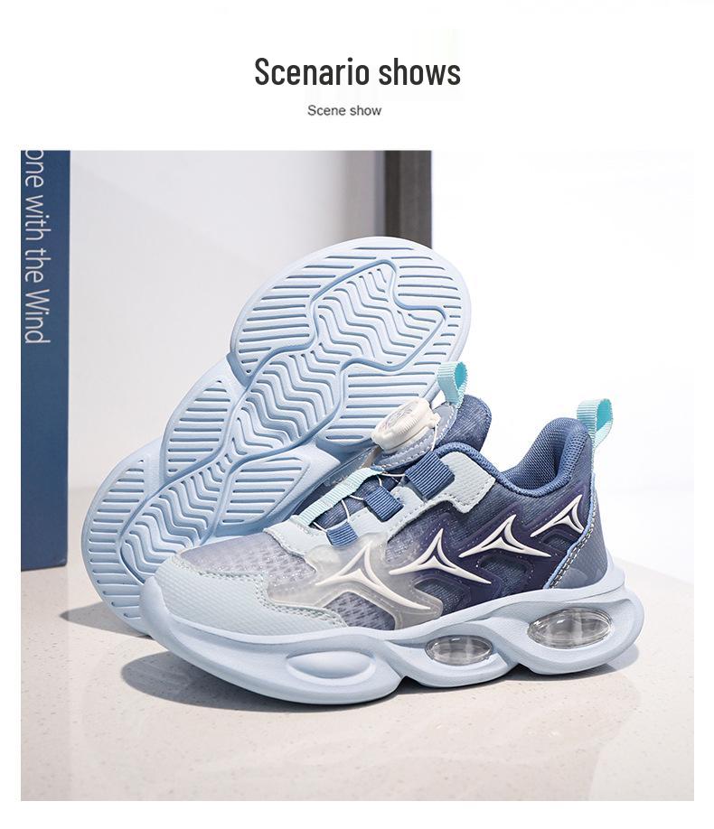 Kids' Summer Mesh Breathable Boys' Running Shoes - Soft Sole and Trendy Design