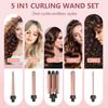 New Arrival Hair Curlers Roller 5 In 1 Interchangeable System PTC Heater For Beauty Training Home Global Travel Hair Curler