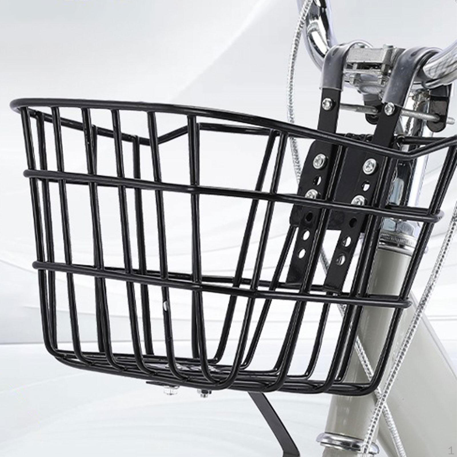 

Детская корзина для велосипеда с крючками, аксессуар для переноски, съемное хранилище, передний декор для Without lid