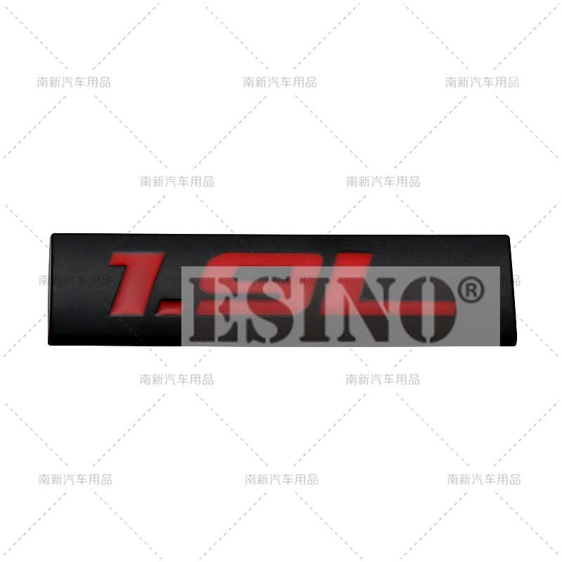 

3D Metal Chrome Zinc Alloy Adhensive Emblem 1.4L 1.5L 1.6L 1.7L 1.8L 1.9L Body Trunk Fender Badge Accessory