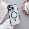 Transparent Matte Armor Magnetic For Magsafe Wireless Charge Case For Iphone 14 13 12 Mini 11 Pro Max Plus X Xs Xr 7 8 Se Coque