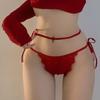 Sexy Hot Girl Panties Scheming Straps Lace Thin Straps Butterfly Bows Tempting Women’s Panties