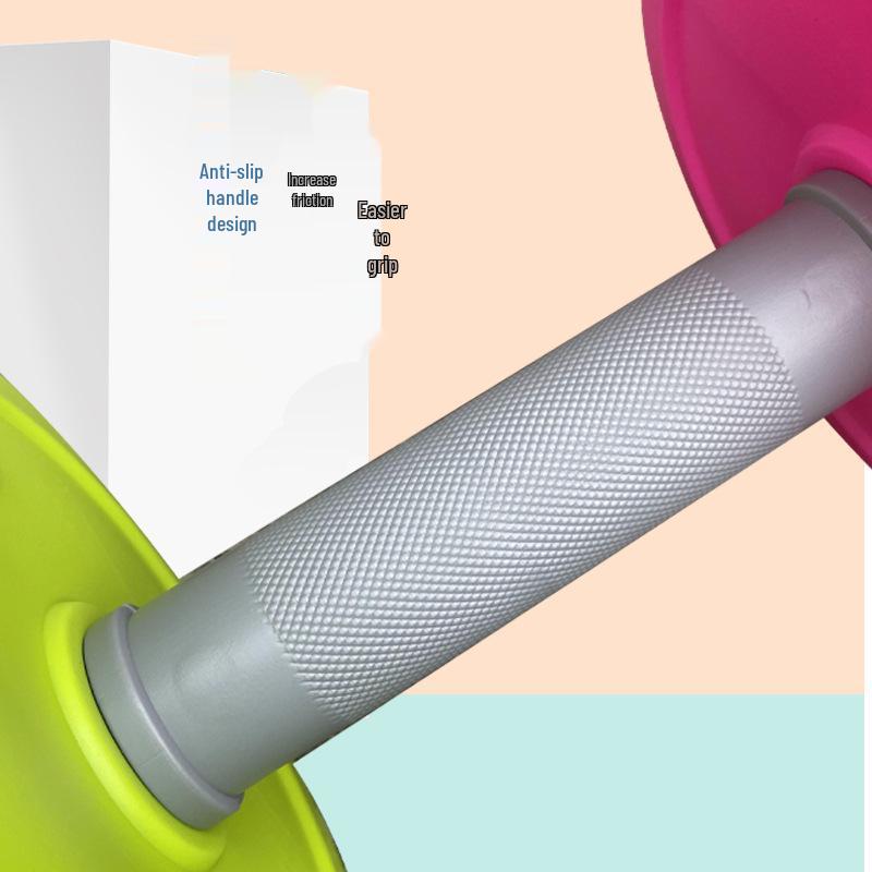 Children's Plastic Weightlifting Toy Set: Toddler Barbells & Dumbbells for Sensory Integration and Exercise