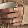 Fashionable Chic Copper Ring For Women In Distinctive Gold And Silver Colorways