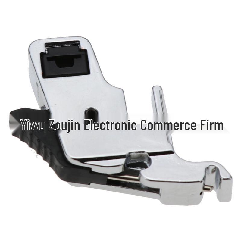 Adjustable Multi-Functional Sewing Machine Presser Foot Set with Fabric Strip, Imitation Synchronous, and Overlocking Features