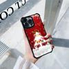 Ae114 Merry Christmas Christmas Tree Art Electroplated TPU Phone Cases for Samsung A54 A12 A14 S22 S23 S24 Ultra A55 A15 Four Corner Protection Cover