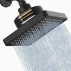 Modern High-Quality Filtered Detachable Adjustable Angles Pressurized Rainfall Shower Head with 2 Water Filters for Shower