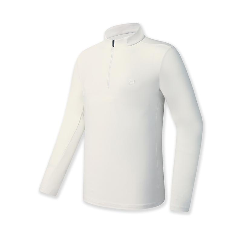 New FILA Fitness T Shirt Men's Coconut Juice White A11M541215FLK