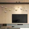 Living Room Wall Mounted Background Display Three-dimensional Bird Electroplating Simulation Animal Wall Mounted Decoration