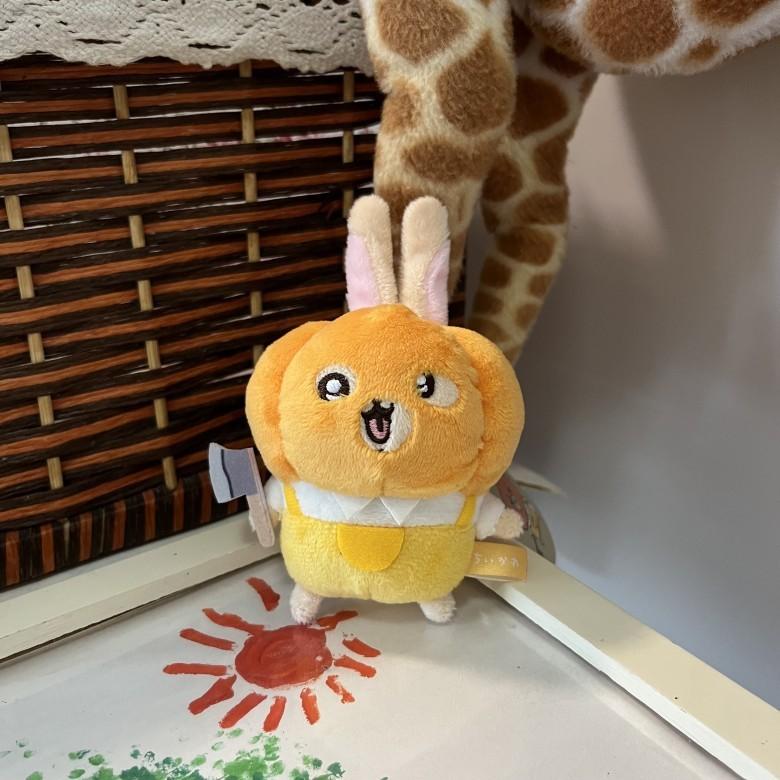Usaqi Momonga Halloween Pumpkin Plush Toy With Hanging Decor For Festive Gifts