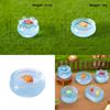 Resin Fish Tank Noctilucent Miniature Dollhouse Decor For Birthday Party Tabletop Ornament